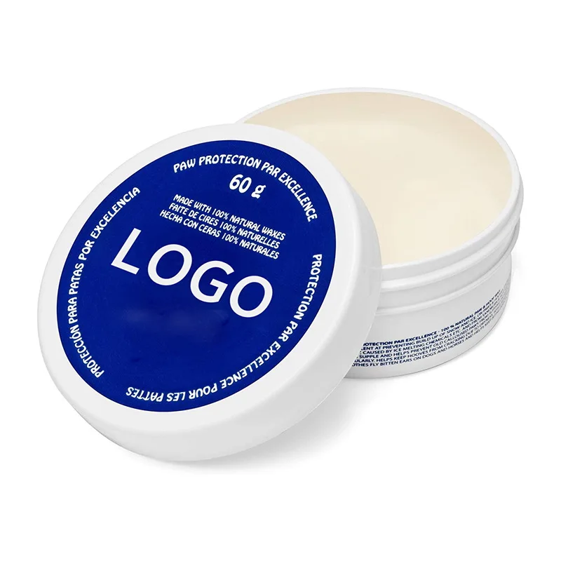Private Label Dog Paw Wax Moisturizing Dog Paw Balm Protects and Heals Dry Cracked Paws & Nose & Feet All-Natural Pet Paw Balm