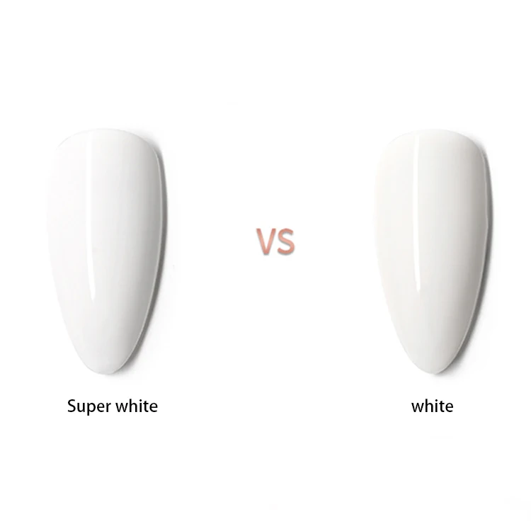2020 new arrival yidingcheng wholesale hot sale supper white nail gel  polish for nail art