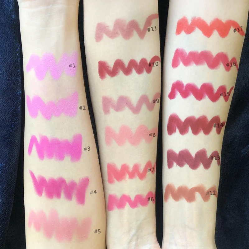 High pigment lipstick pen waterproof retractable creamy lip liner lip crayon matte crayon lip liner