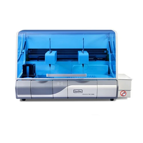 Б/у анализатор chemiluminiscent Maglumi 2000 в хорошем состоянии, оригинальный Maglumi 800, низкая цена, также поставка реактивов Snibe