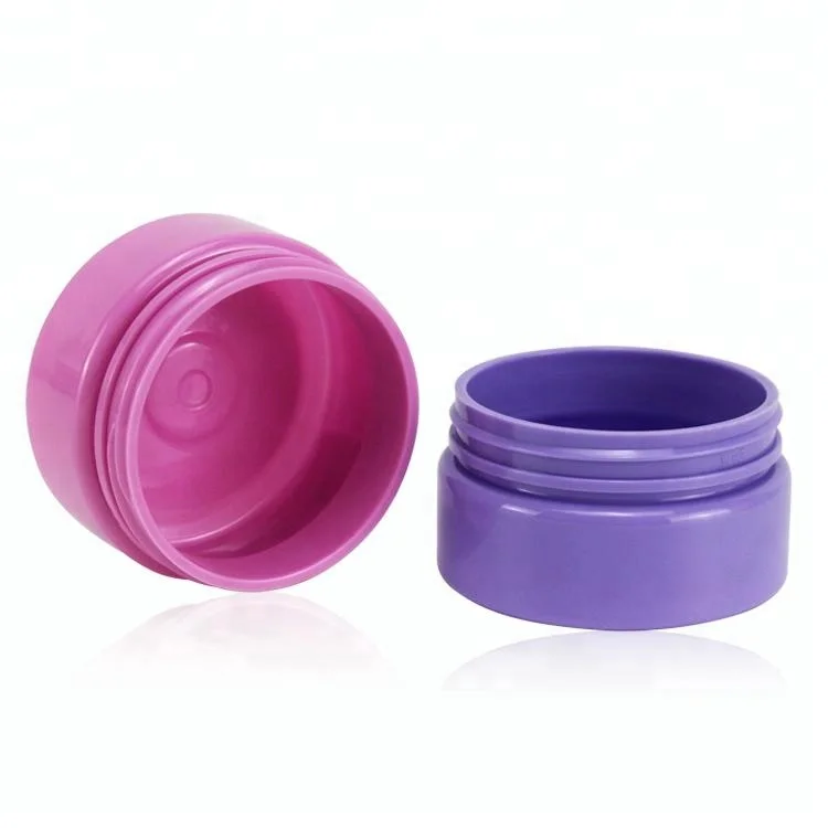 Custom Amber PP Plastic Pump Sealing Honey Packaging Luxury PET Acrylic Cosmetic Lotion Jars Empty Containers Face Body Cream