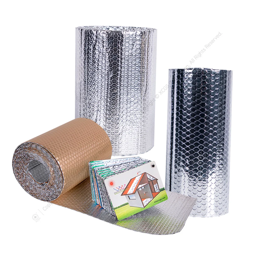 Heat Reflective Thermal Insulation IXPE Bubble Insulated Materials for Roofing
