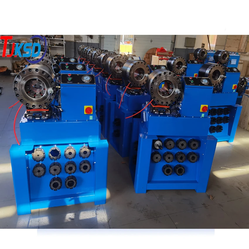 Air suspension crimper 1.5inch 2' 4sh CE 38mm quick change tool hydraulic crimping machine tube