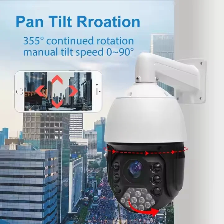 360° no blind spot,  real 36 times optical zoom 11 inch metal cloud billiard machine, support for remote security cameras