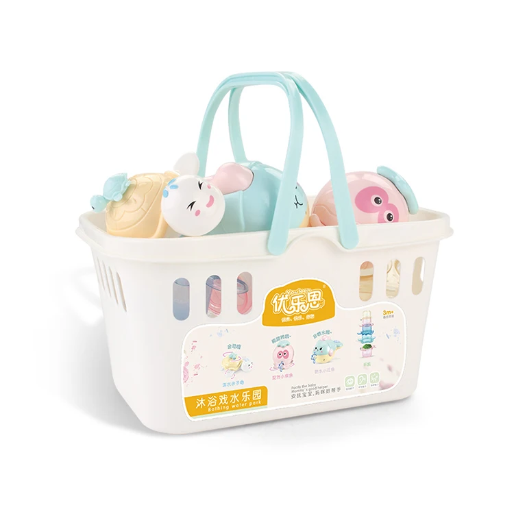 Baby Cute Swimming Tortoise Cartoon Animal Bathroom Bath Water Clockwork Toys Kids Bathtub Playing Bath Toys Animal