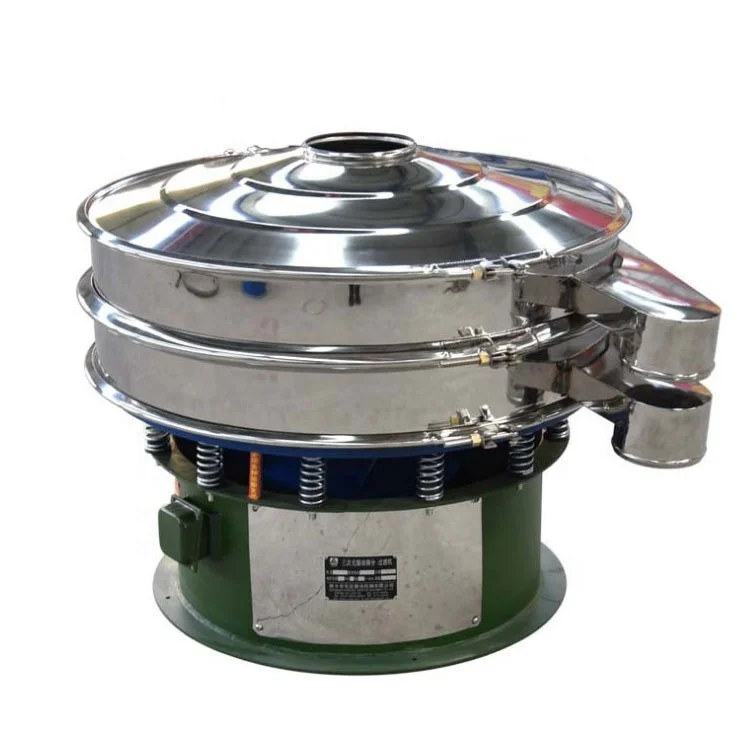 maize starch corn starch rotary vibrating sieve grader machine