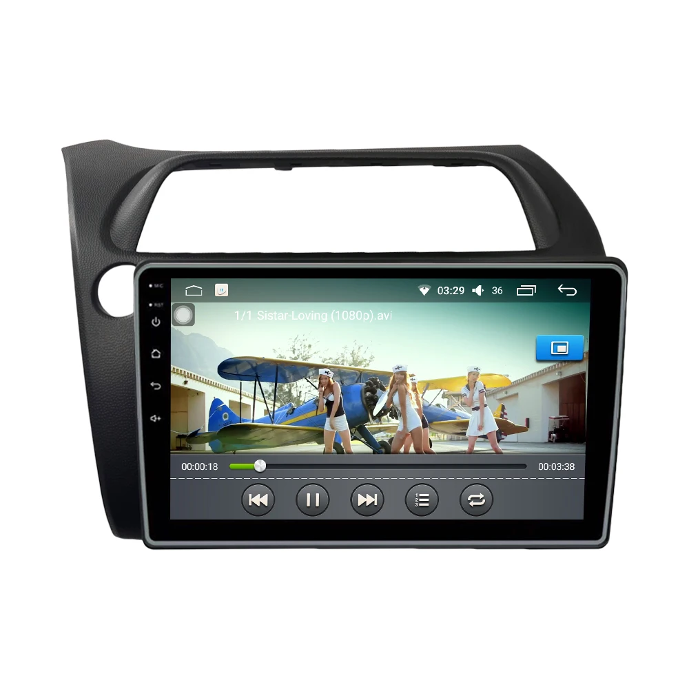 For HONDA CIVIC 2006-2011 Radio Headunit Device Double 2 Din Octa-Core Quad Android Car Stereo GPS Navigation Carplay