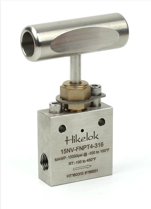 Antoclave Type 15000 Psi High Pressure Instrument NPT BSPT Needle Valves