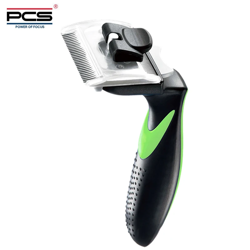 Pet Deshedding Tool Massage Brush Cleaning Slicker Cat Dog Comb Pet Grooming Brush Hair Removal Animal Customized Logo PCS