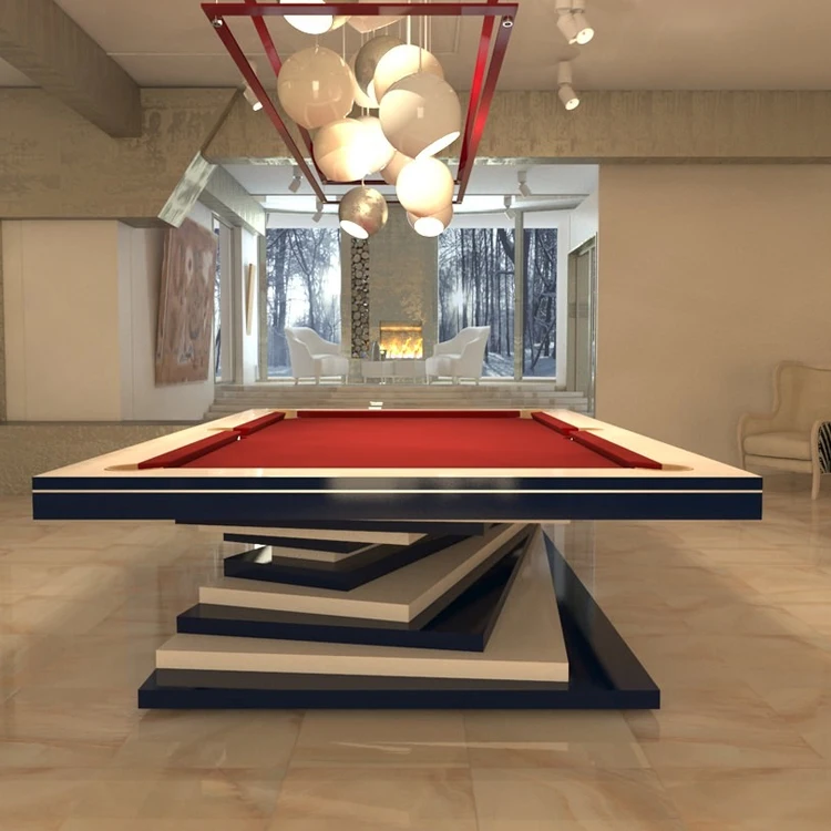 High end customized luxury modern american nine balls pool table for sale