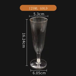 personalized disposable wine glass hand drink party PS  material 20cl clear plastic wine glass cup with transparent