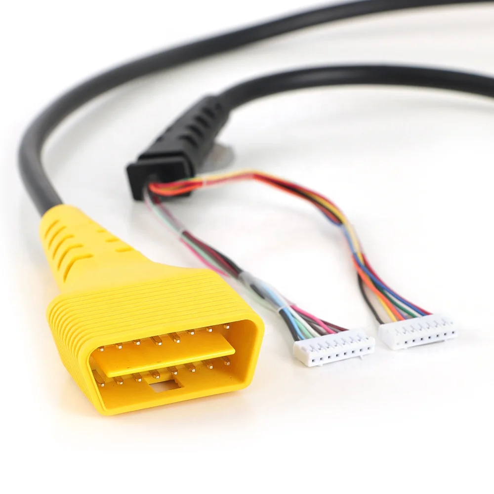 Custom 16Pin OBD ii OBD2 To Open Y Car Diagnostic Cable for Diagnostic Tools car diagnostic wire