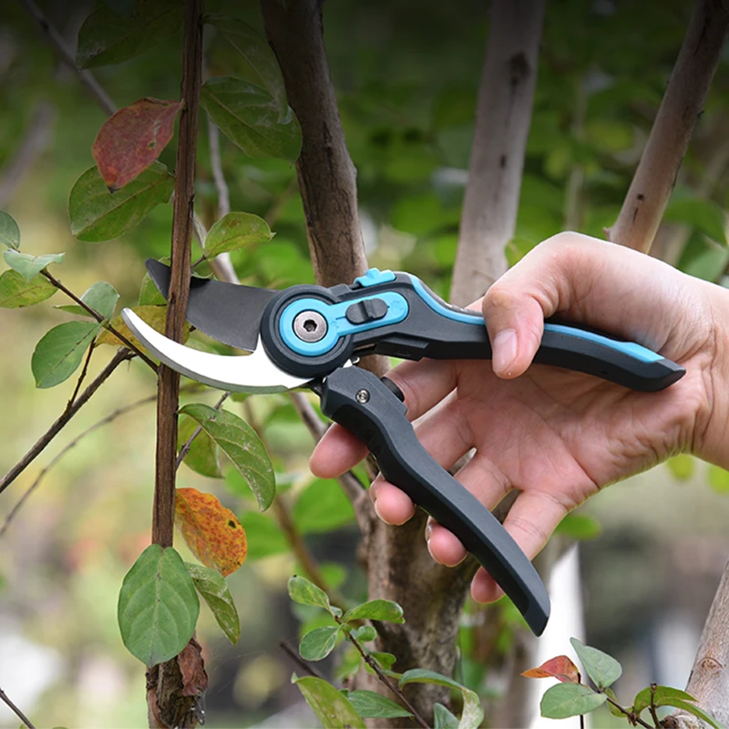 High Quality Pruning Shear garden hand tools Stainless Steel Garden pruner Branch Scissors Tree Pruner With Custom Handle