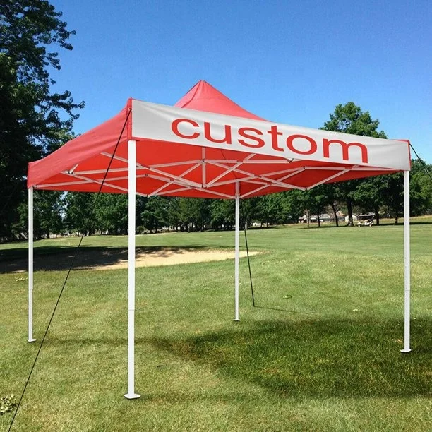 Outdoor Event Design 10x10ft Pop Up trade show Tent With dye sublimation printing