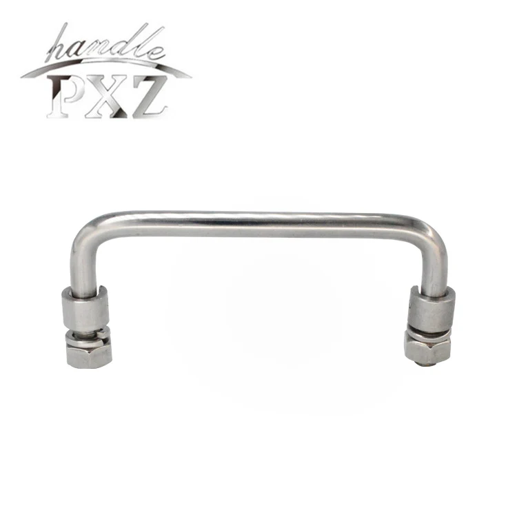 Manufacturer direct folding metal furniture handle stainless steel folding pull handle