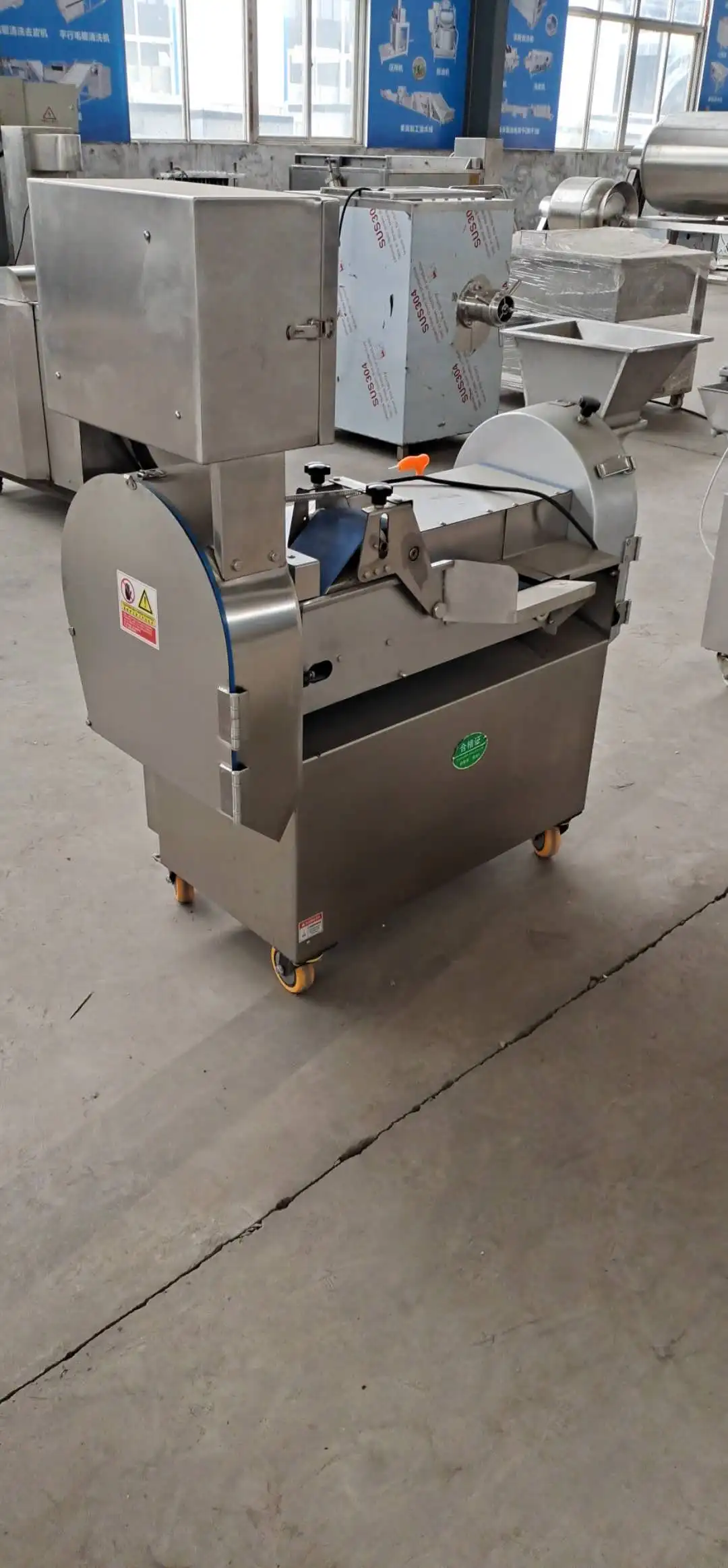 
Electric Vegetables and Fruits Dicing Shredding Machine 