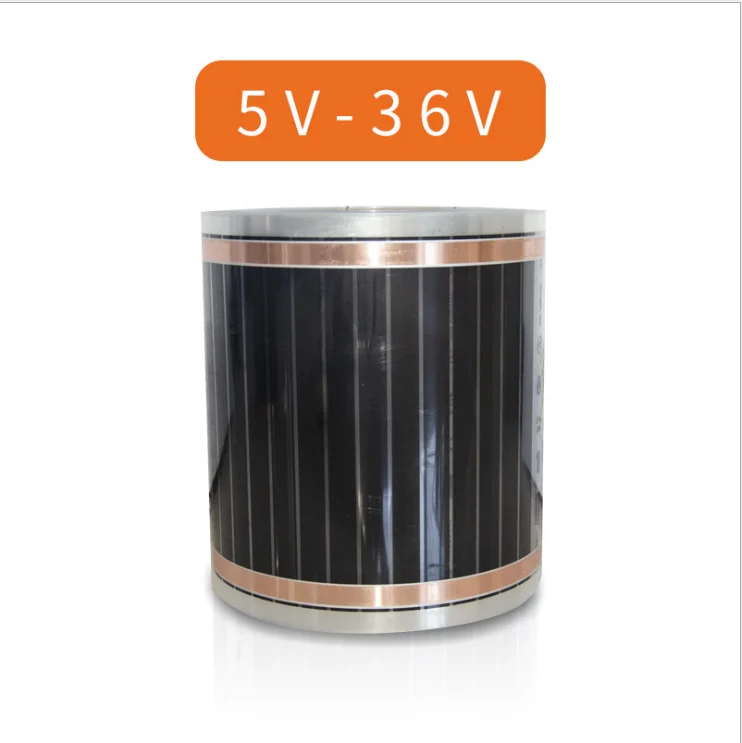 
240v PTC Electric Floor Heating Products Far Infrared Carbon Fiber Heating Film 