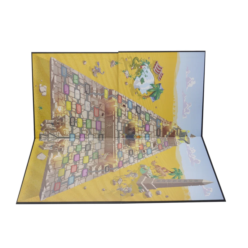 
Wholesale Custom Full Color Printing Folding Game Board 