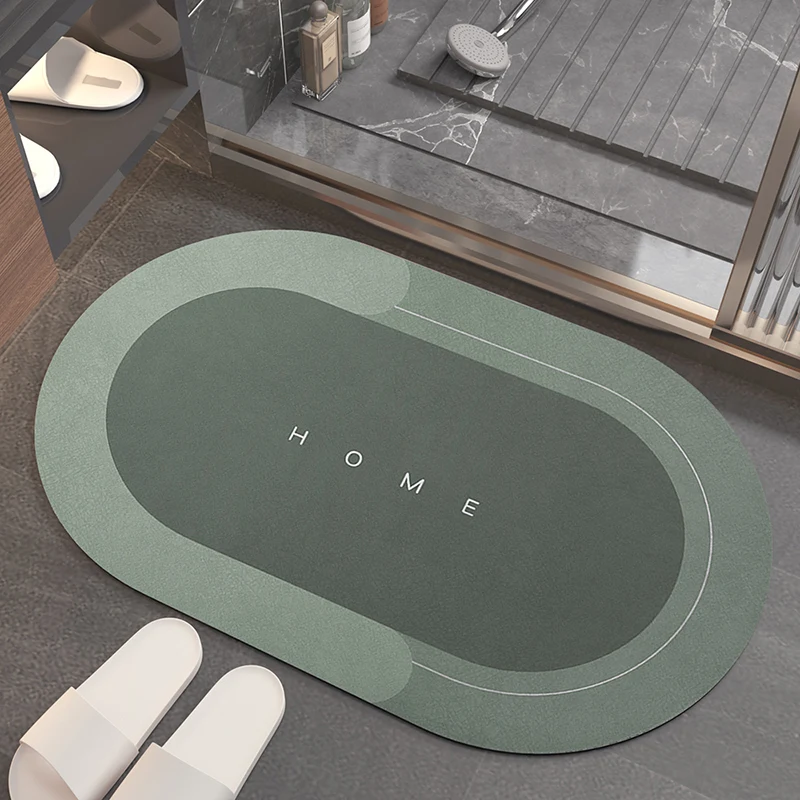 Brillmax Custom Factory Supply Quick-drying Bathroom Doormat 4x6 Rubber Super Absorbent Foot Bathmat Bath Rugs Mats
