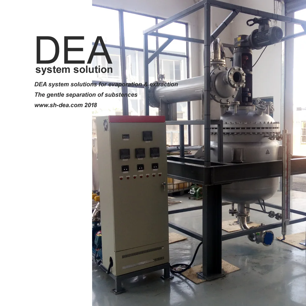 DEA-EX-50   Stainless steel hydro distillation units herbal oils solvent extraction machine lavender lemongrass oil extraction