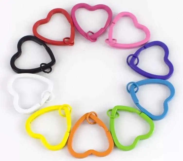 Novel Newest Metal Key Chains Cute Colorful Cute for Home Car Home Daily Key Chains Makings Accessories