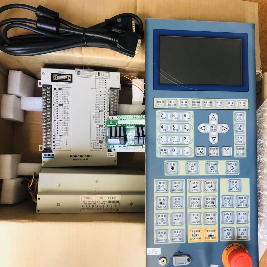 PS660AM (PORCHESON) компьютер машины для литья под давлением MS210 PW450 7 дюймов