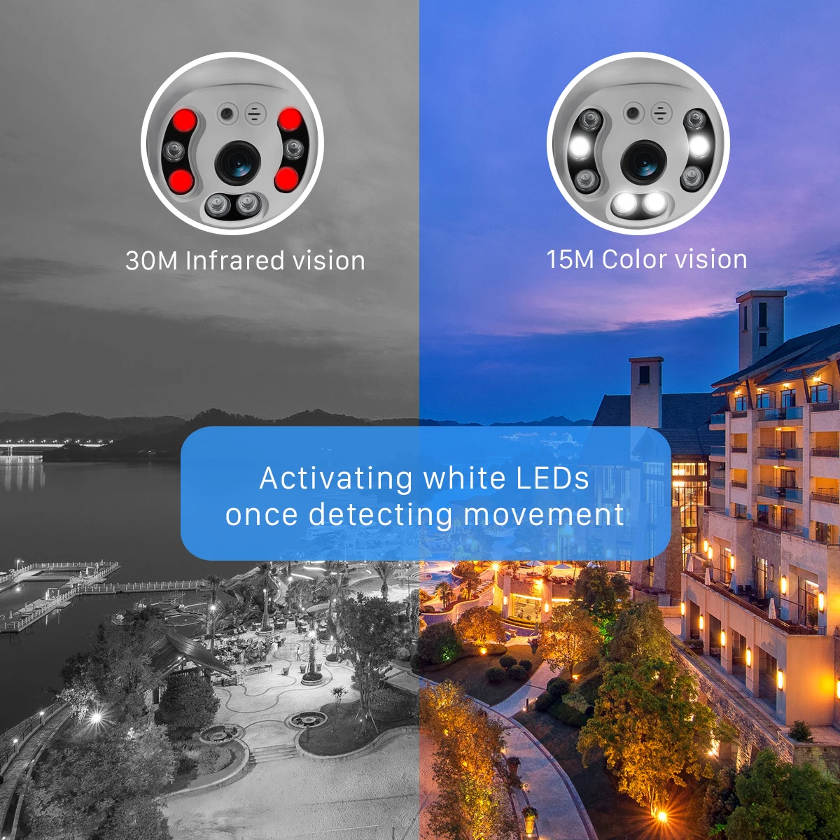 В наличии 3MP высокое разрешение Wifi CCTV камеры Icsee Xmeye цвет полный день и ночь Беспроводная ip-камера подключение