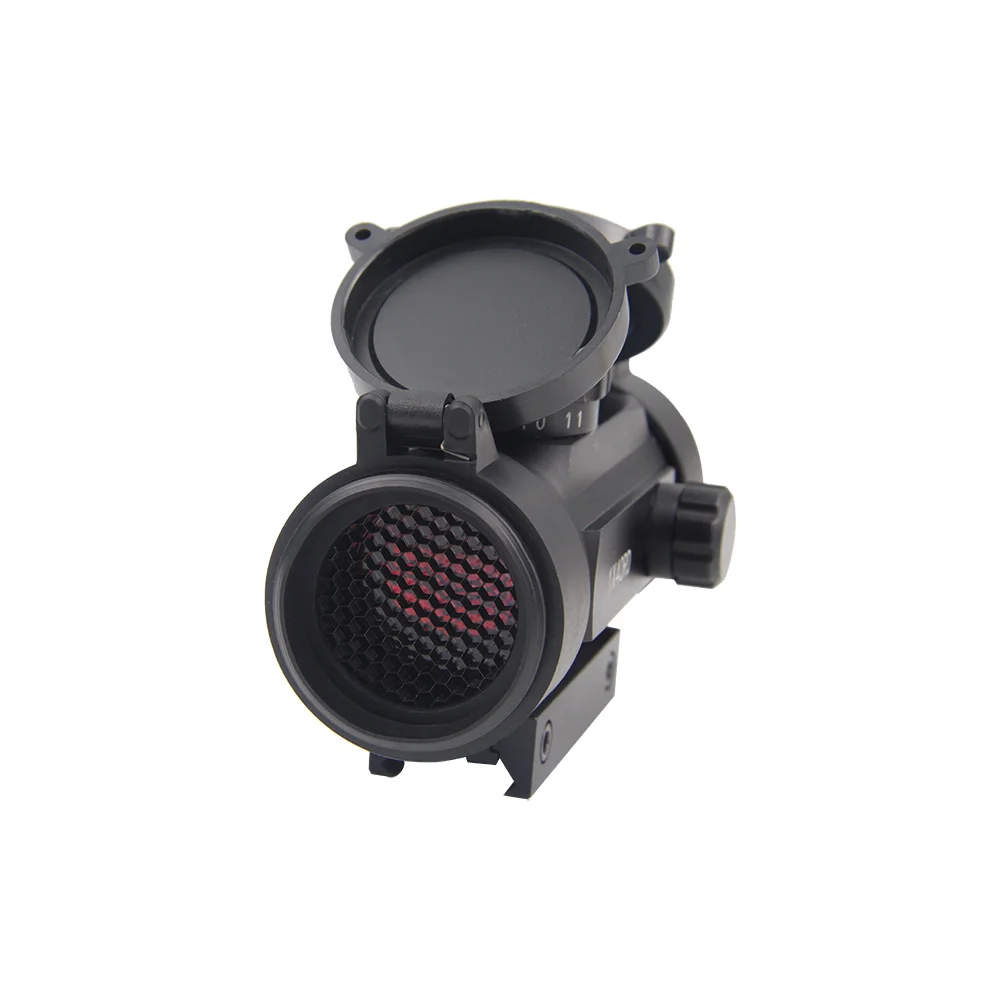LUGER Red Dot Sight 1X40 Red Coated Lens Red Dot 11 Level Fit For 11mm/20mm With Mesh Killflash