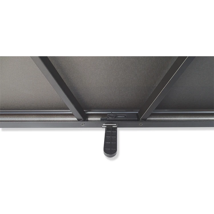 50 Inches Portable Tabletop Projection Screen Matte White Foldable Table Projector Screen For Business Travel Cinema