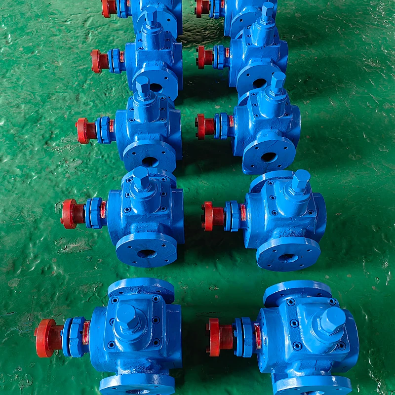 YCB series arc gear oil pump with low flow and low noise