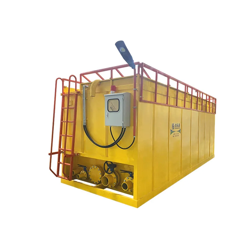 Construction Equipment Solid Control System Oil field Mud Tank