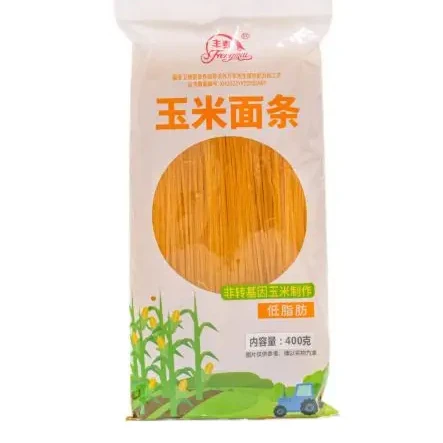 gluten free dried Corn Noodles low fat whole grain corn flour noodles.