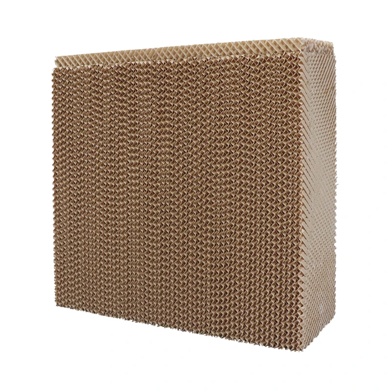 Honeycomb Kraft paper resin evaporative cooling pad