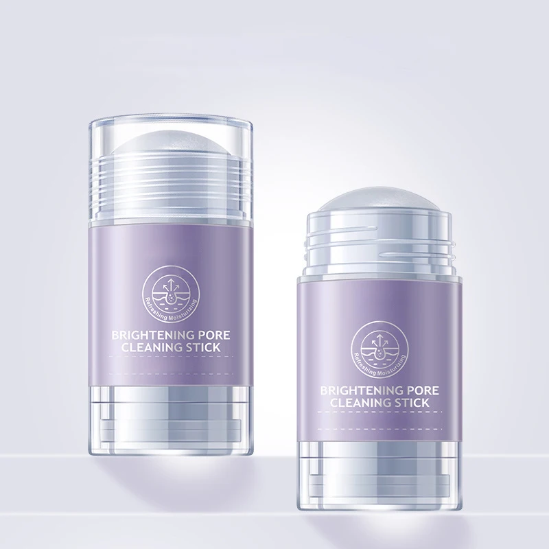 Private label deep cleaning pores brighten fruit acid dead sea mud mask stick