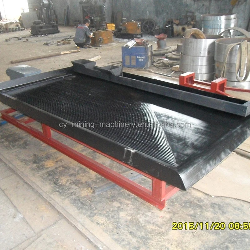 LY2100 Wet Gravity Separation Shaker Table Glass Fiber Reinforced Plastic Tungsten Tin Lead Aluminum Gold Shaking Table