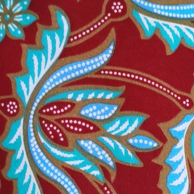 microfiber polyester printed sarong batik fabric for cloths