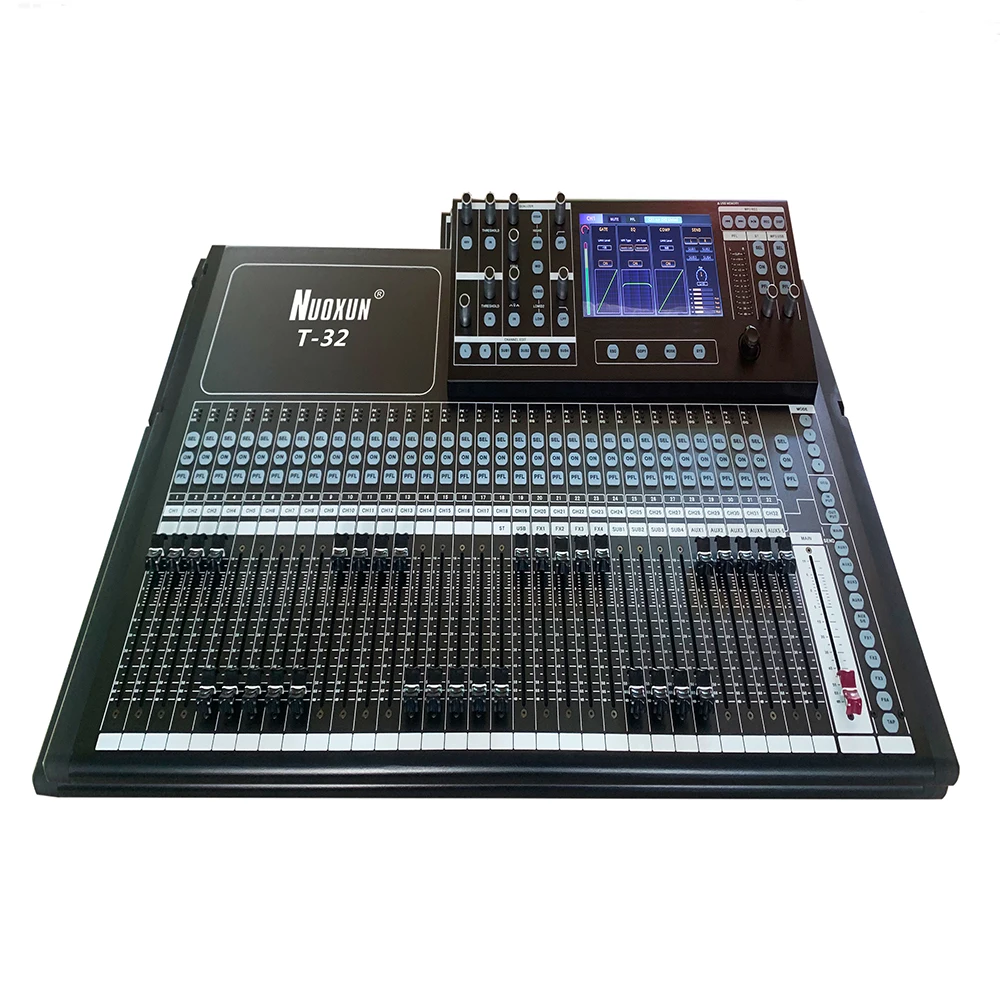 Профессиональный аудио цифровой DJ звуковой миксер 32 канала микшер микшерная консоль