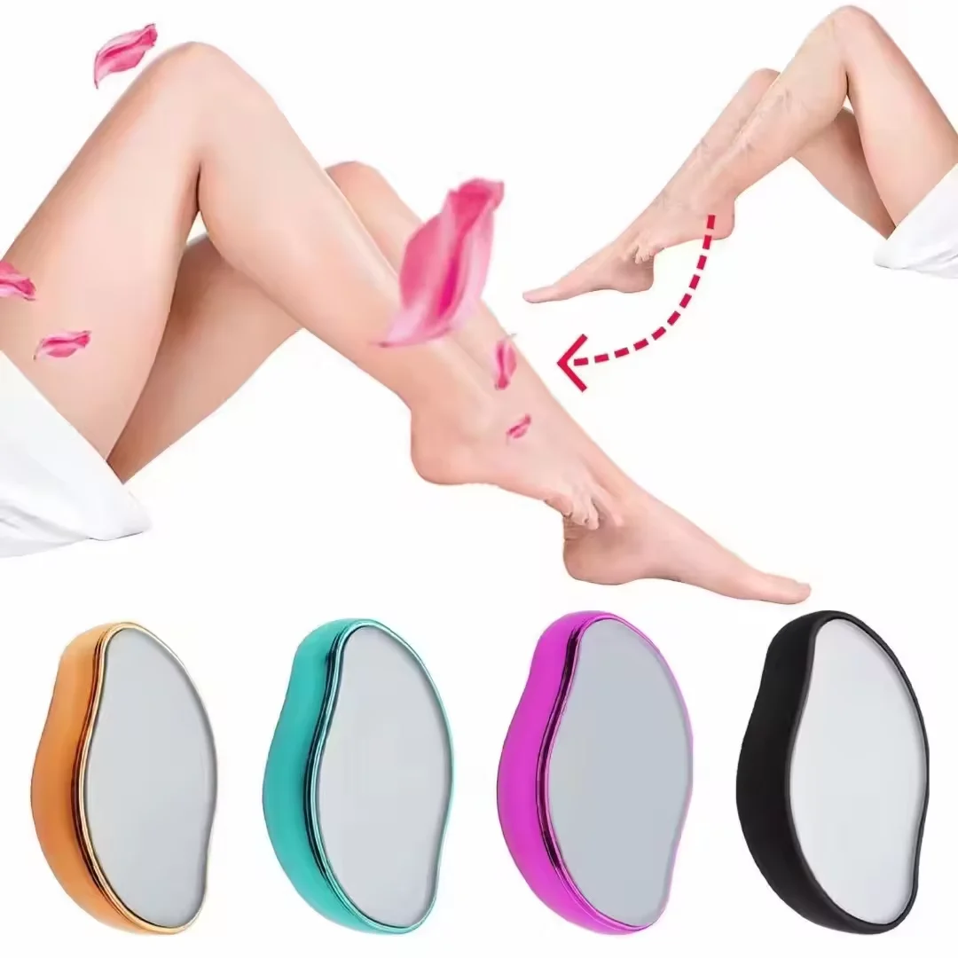 Best selling New design body painless hair removal eraser magic glass nano crystal hair remover machine
