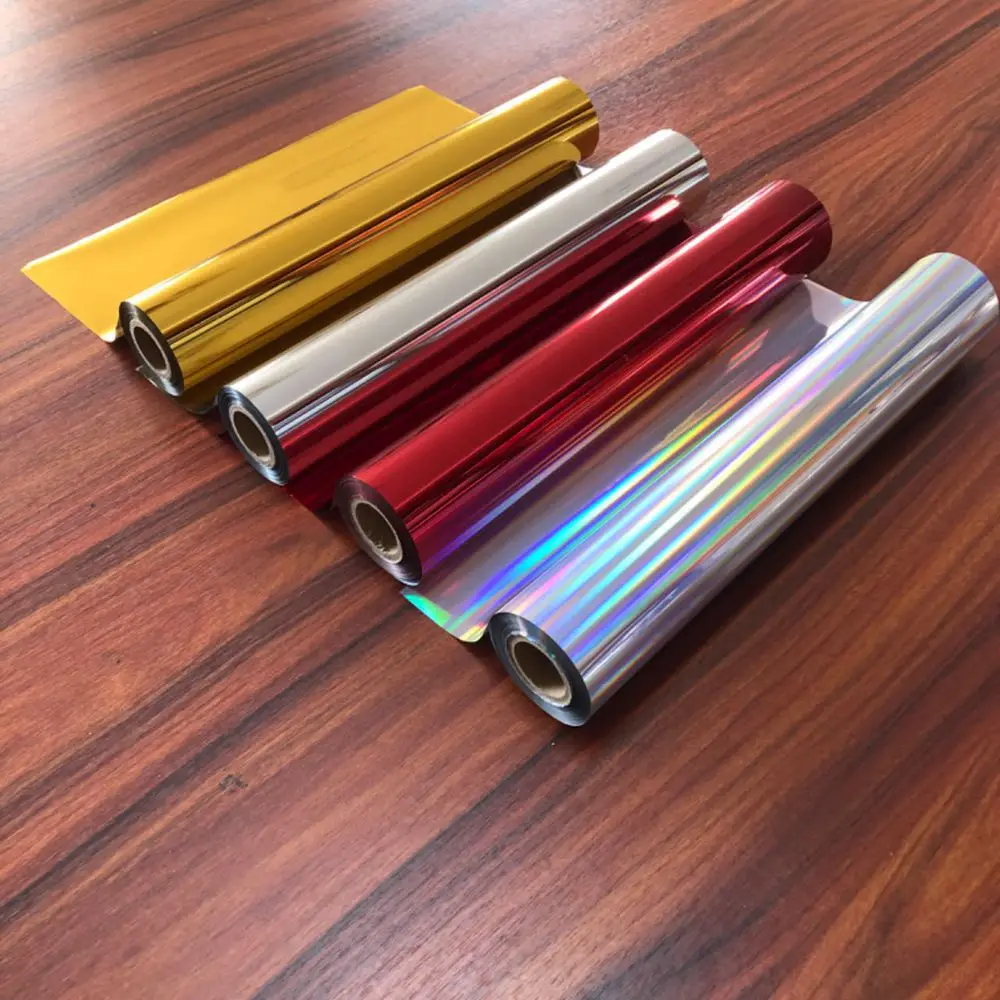 High Quality Stamping Foil Gold And Silver Foil Multicolor Hot Stamping Foil For Furniture