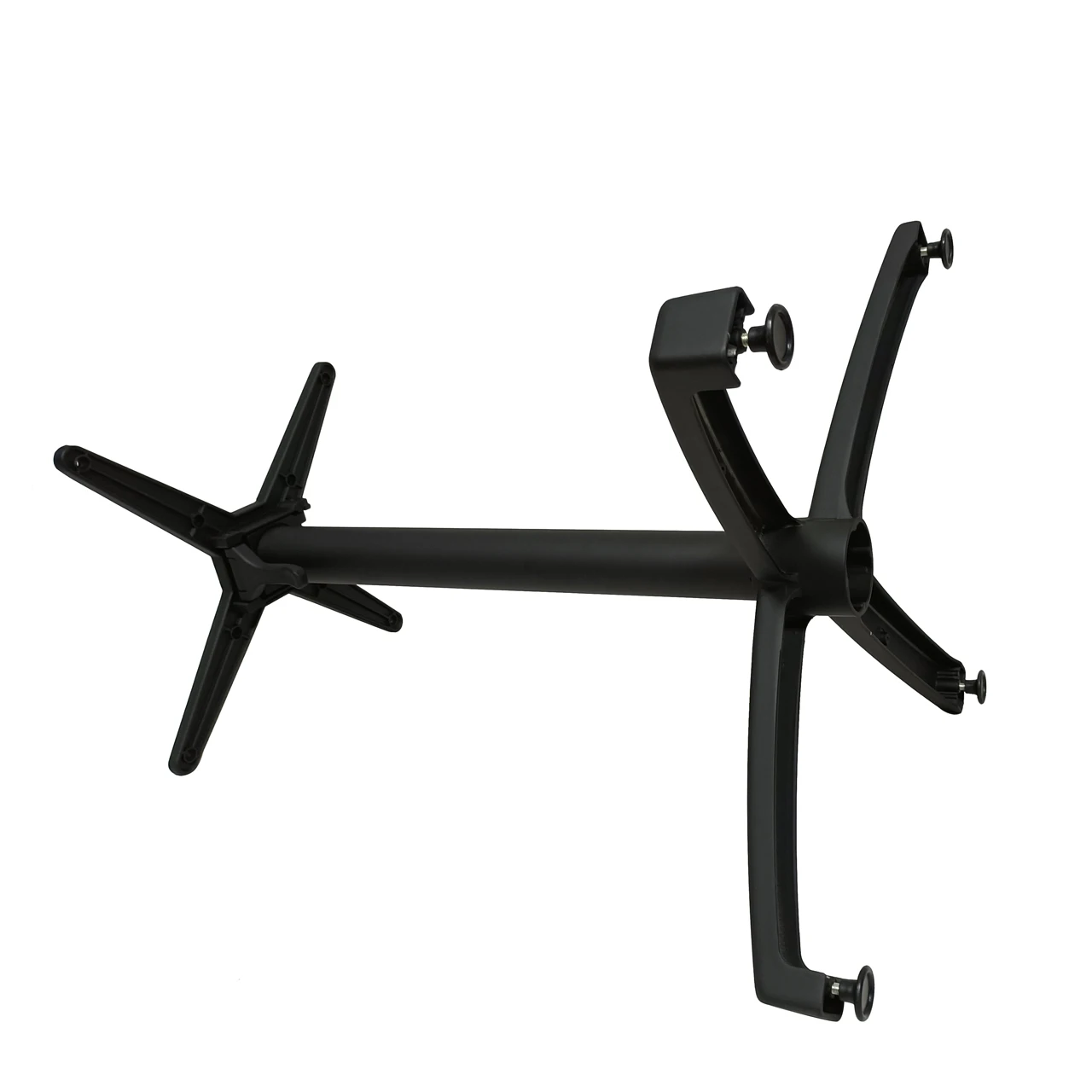 Aluminum Stackable Folding Black Metal Modern Table Legs Industrial Caravan Camper Pedestal Dining Coffee Bar Table Bases