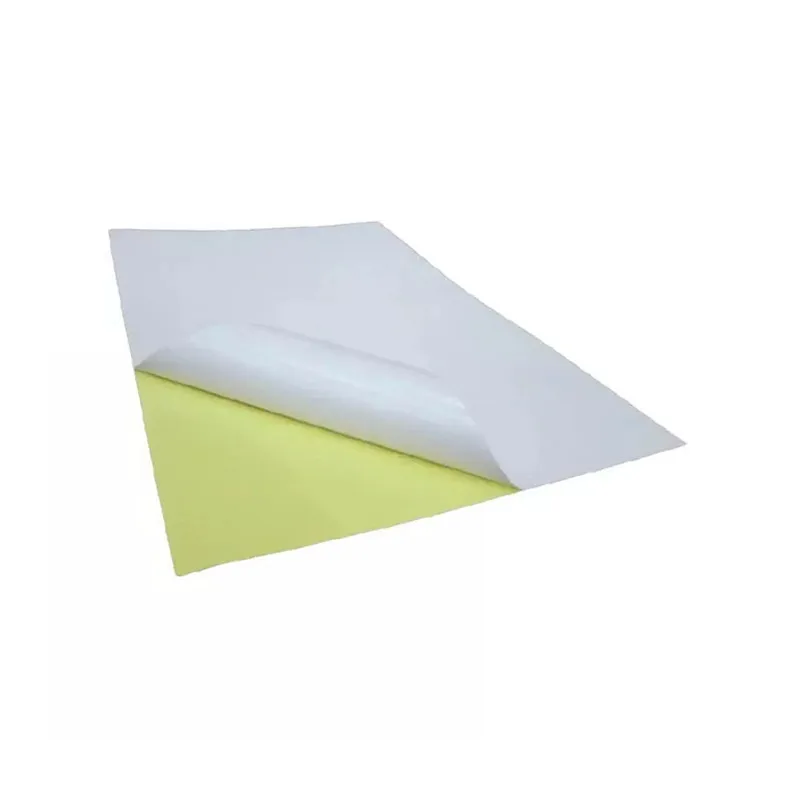 China Factory Sheets A4 Size Printable Glossy Self Adhesive Sticker Paper