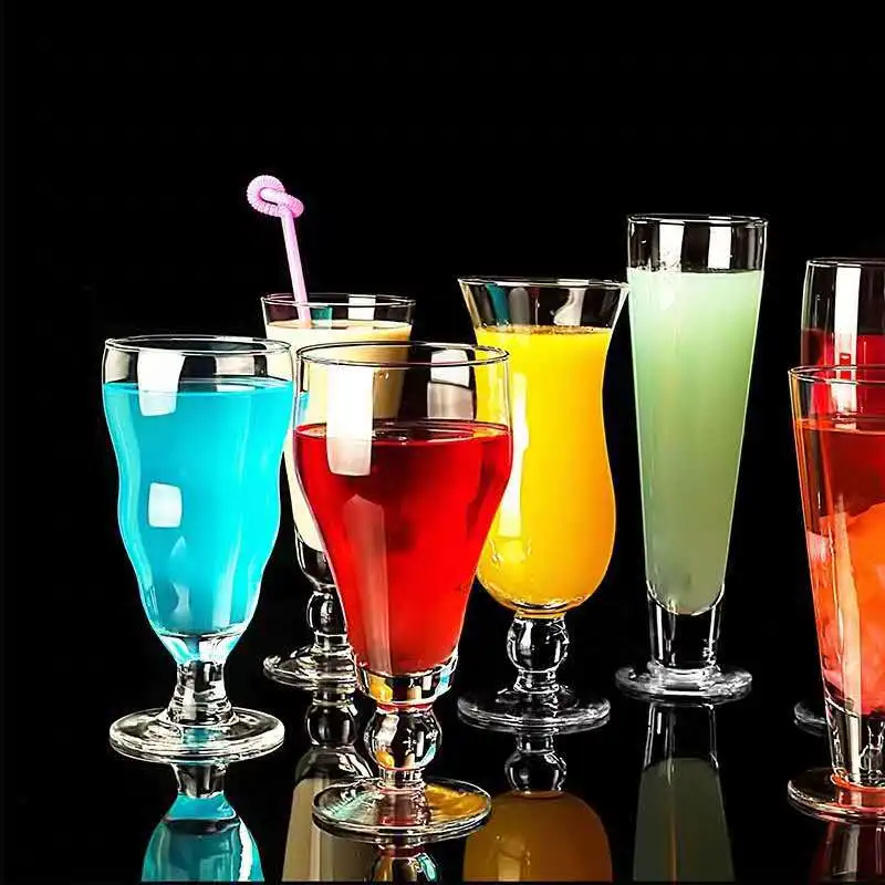 Wholesale plastic cocktail glass 410ml unbreakable polycarbonate drinking wine glass cup