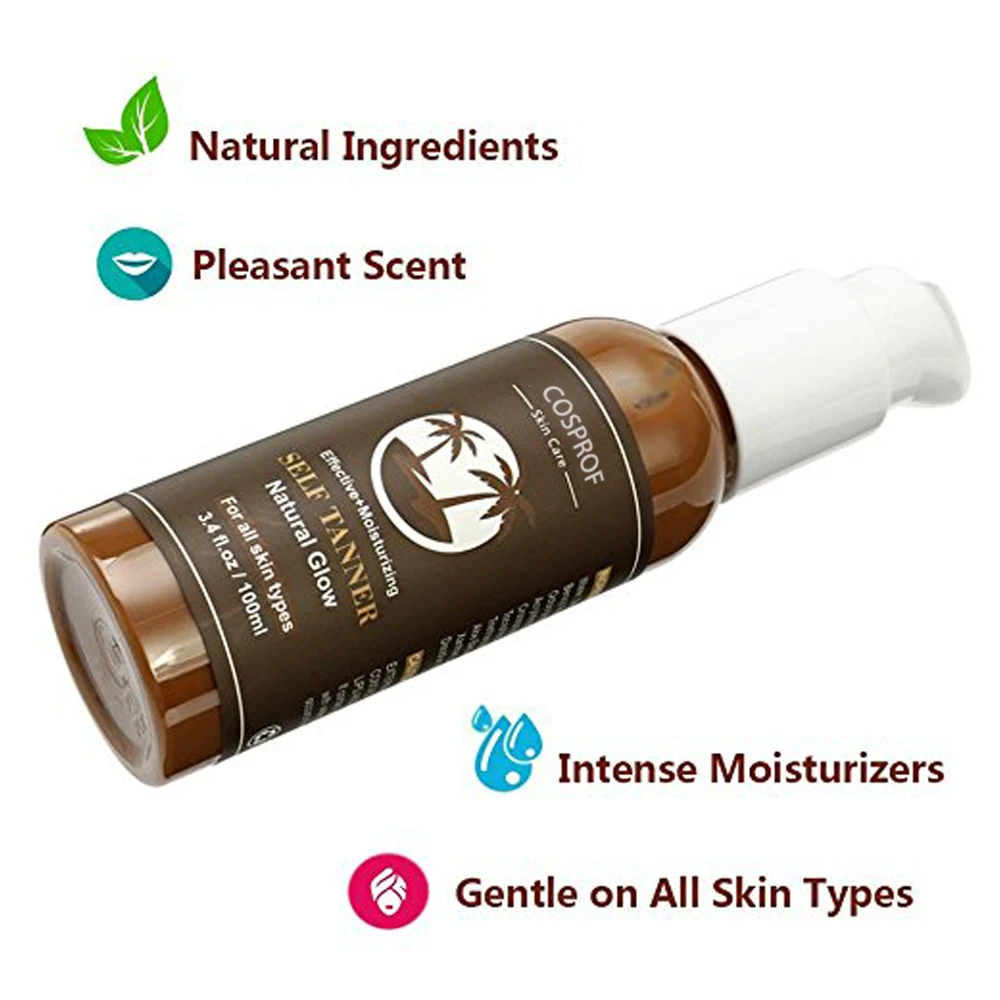 Summer Best Selling Bronze Body Self Sun Tanning Lotion For Skin Care