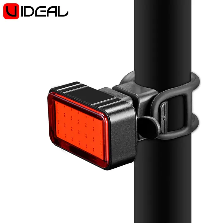 USB safety mini bicycle tail light 50lm led tail lights red cob rear lights
