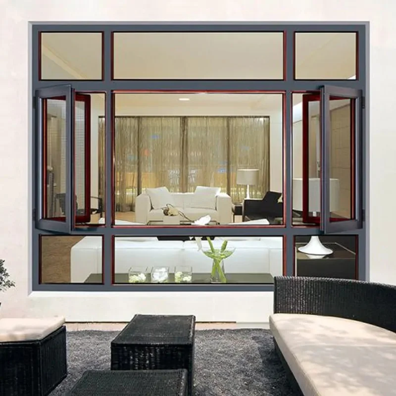 TOMA-AS2047 Super aluminium sound-proof and water-proof casement window thermal break series