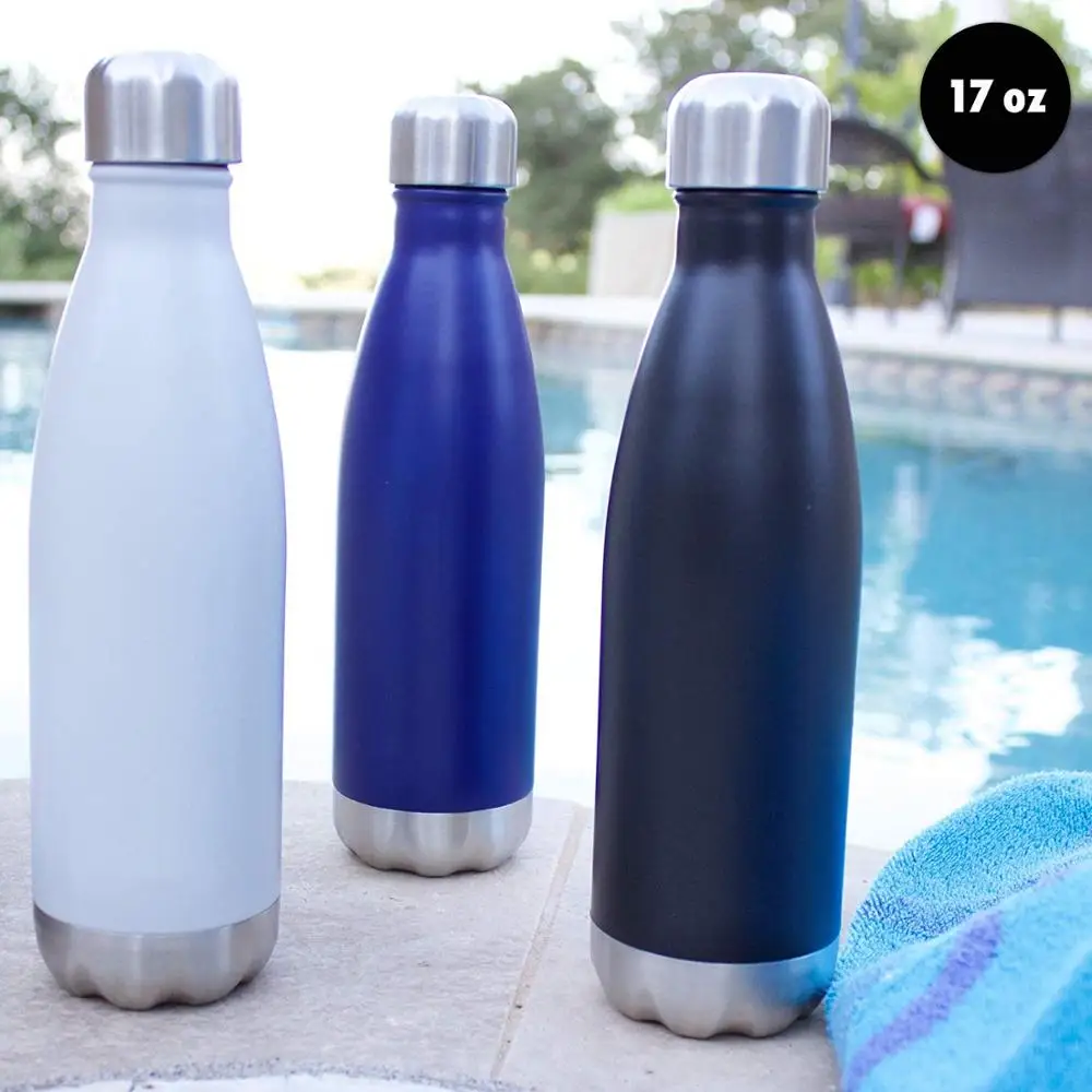 500ML Cola Bottle Vacuum Flask Thermos Water Bottle Wholesale  18/8 Stainless Steel Travel Mug for Cold Hot Drinks