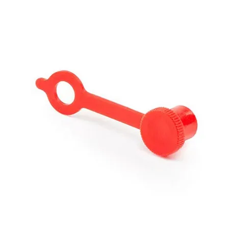 ZM-100-2 Grease Fitting Caps RED Polyethylene Dust Caps for M6 M8 M10 Metric Thread Grease Zerk Nipple Fitting