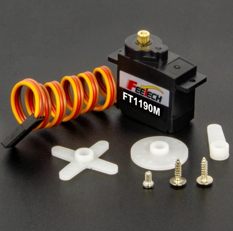 Feetech New Product Mini Servo Motor 9G 3.5Kg Metal Gear Digital Servomotor For Trx4 Arrma Car Chassis