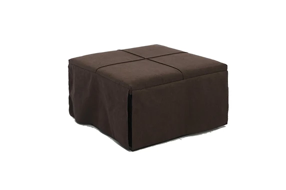 Modern Style Simple Line  Home Furniture Comfortable Cheap Single Metal Folding Ottoman Bed for Hotel