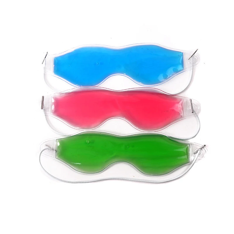 Reusable Cool Freezer Gel Eye Facial Mask Gel Eye Mask Hot Cold Pack Patch Heating Pads Cold Compress Heated Pad